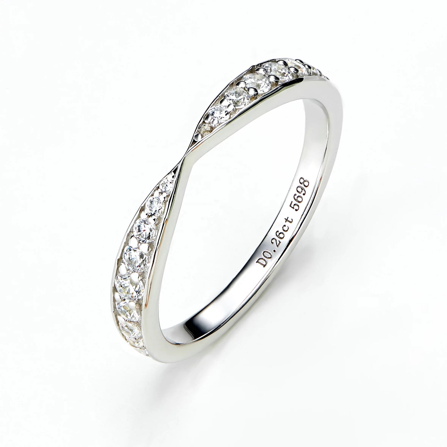 Moissanite 925 Sterling Silver Ring