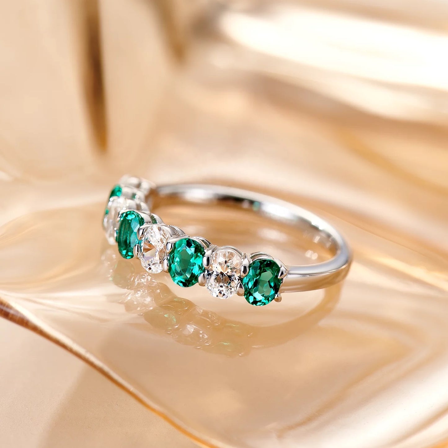 Clara Emerald Ring