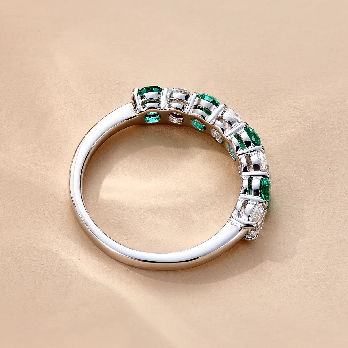 Clara Emerald Ring